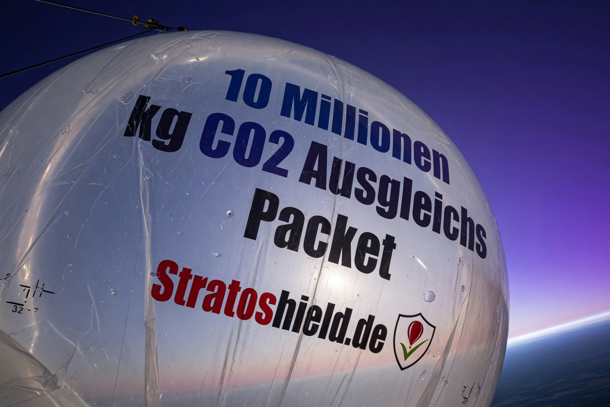 Balloon with Stratoshield print